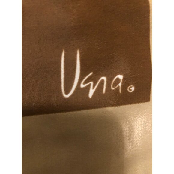 Vintage Vera Retro Brown Abstract Scarf - Picture 2 of 6